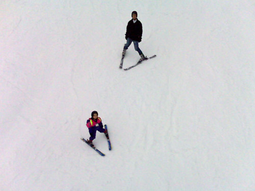 sascha and aly on the mountain