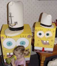 spongebob costume production