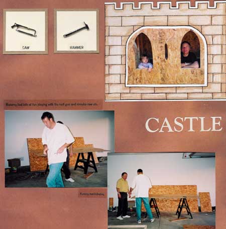 castle construction begins