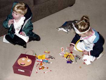 counting candy