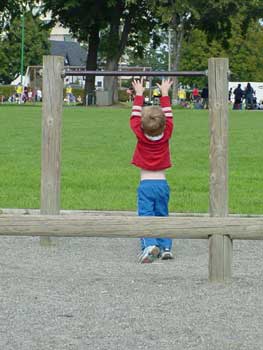 monkey bars.. too high