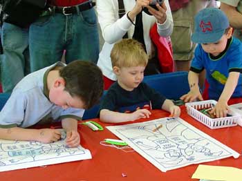 making kites