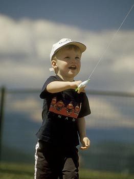 flying kites