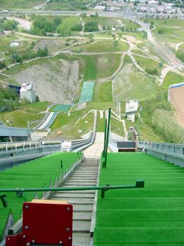 ski jumps