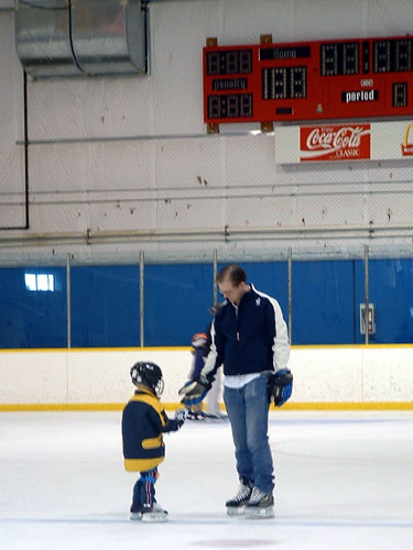 ice skating