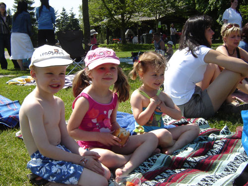 picnic at the waterpark