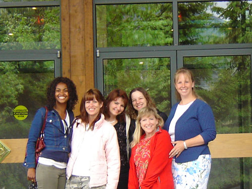 karlene, paulette, debbie, peta, laura, and connie