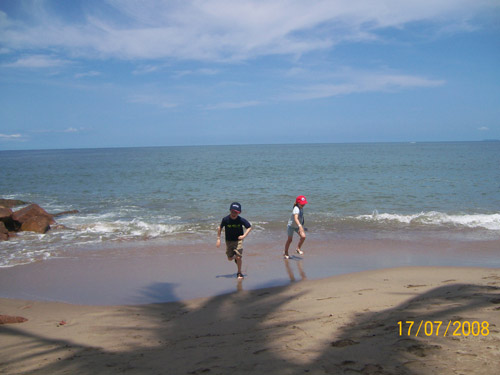 on the beach in puerto vallarta