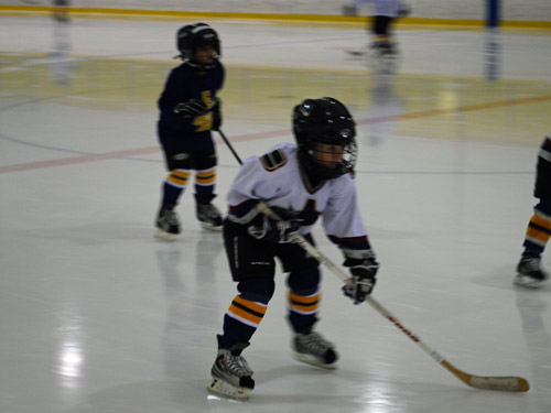 toby playing hockey