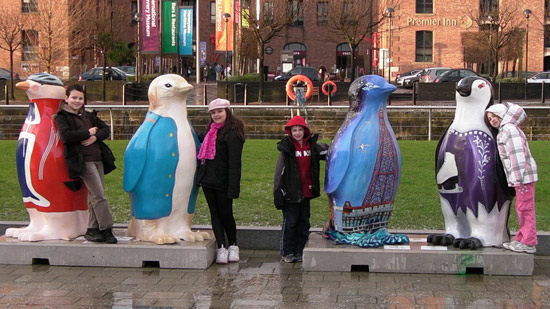 albert dock with michael and heather