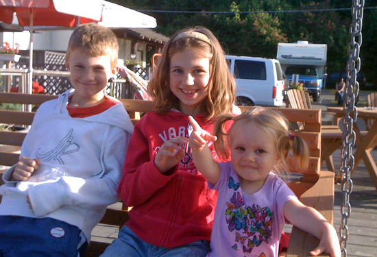 toby, aly and zoe