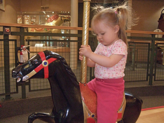 Carousel at Burnaby Village Museum