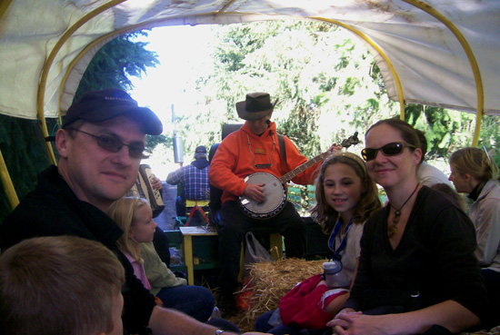 the hayride