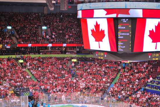 at canada hockey place