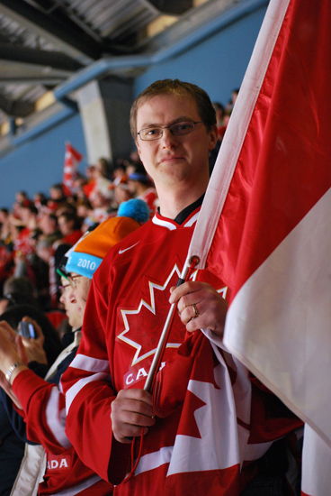 pete at canada hockey place