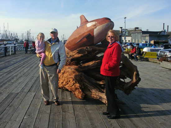 orca sculpture