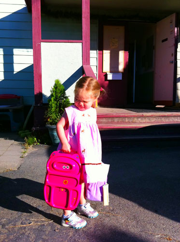 first day at montessori