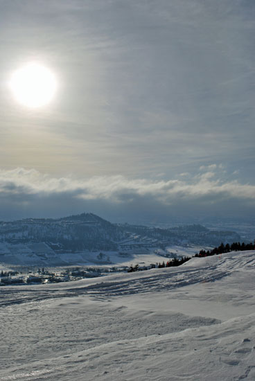 snowy view from knox mountain