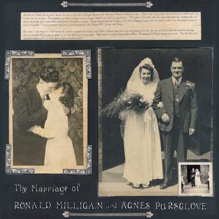 ron and agnes' wedding