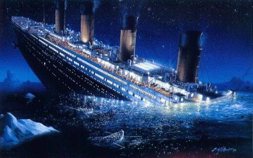 Titanic Ship Sinking