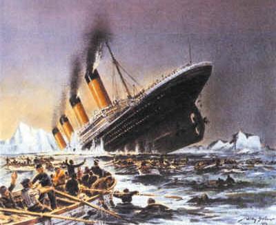 Titanic Ship Sinking