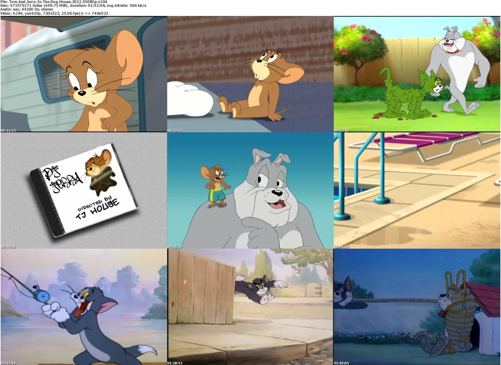 Tom And Jerry Cartoon 2012 New Full Movie